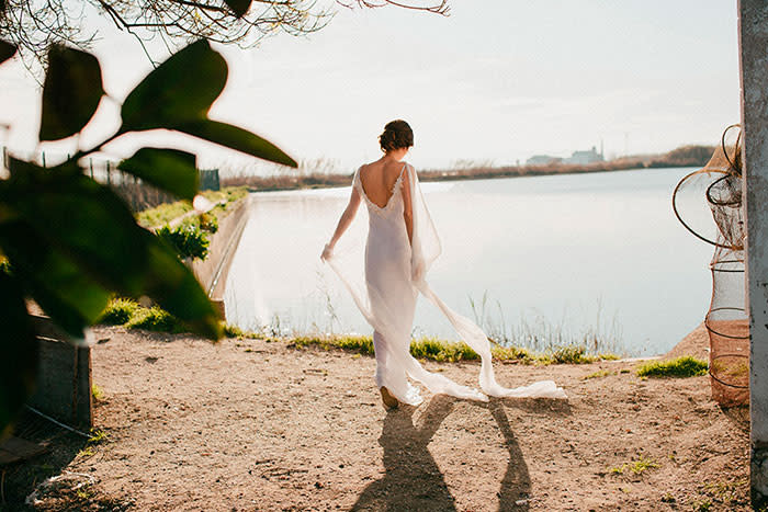 vestido novia eco Aleste