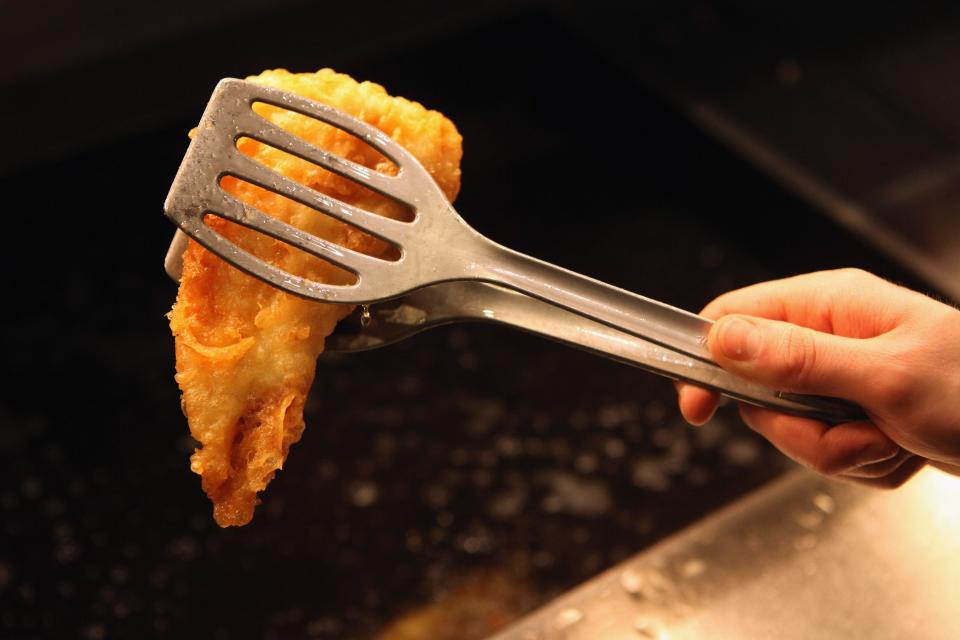 Fried fish is a popular alternative to meat for many people who observe Lent.