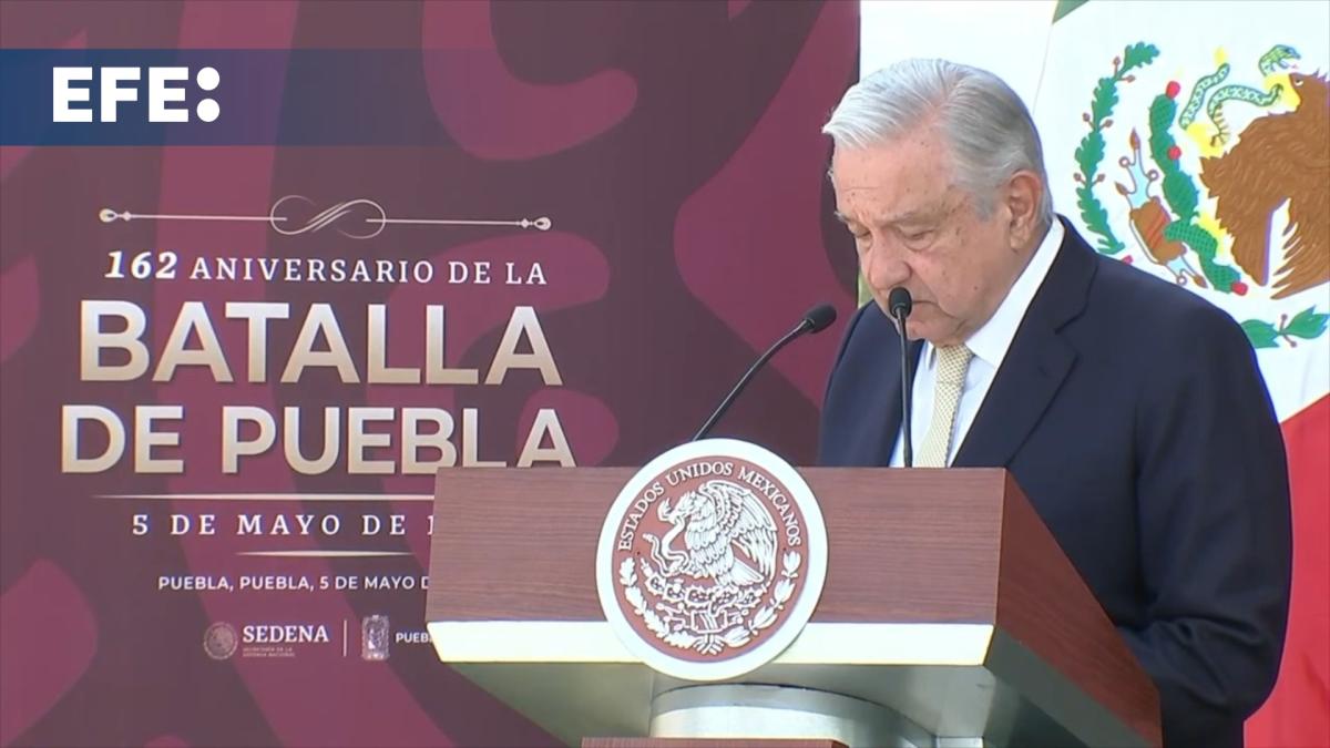 López Obrador reivindica defensa de la soberanía a 162 años de Batalla de Puebla en México – Yahoo Noticias