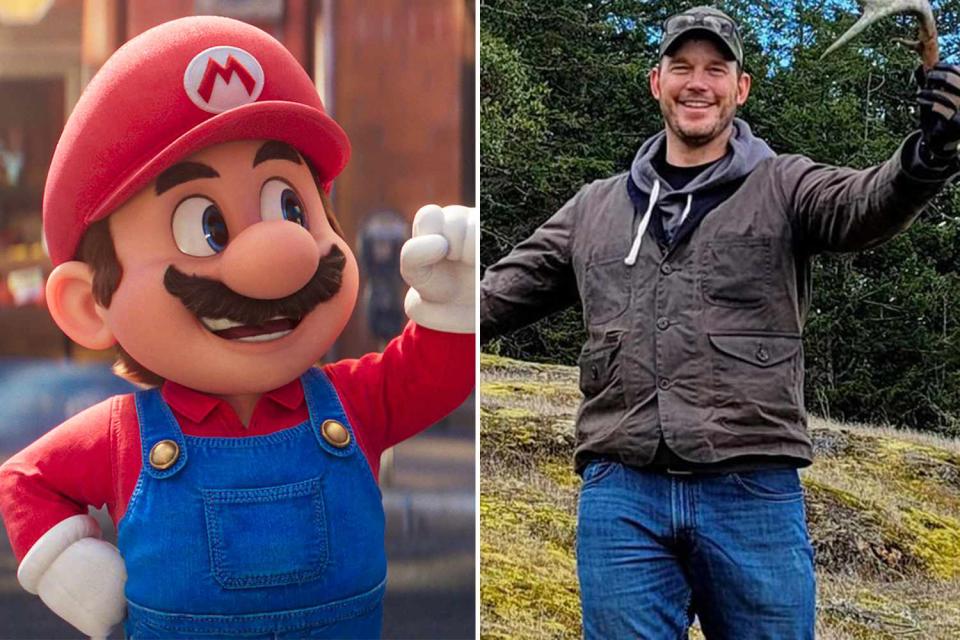 Universal Pictures, Chris Pratt/instagram <em>The Super Mario Bros. Movie</em> (2023); Chris Pratt