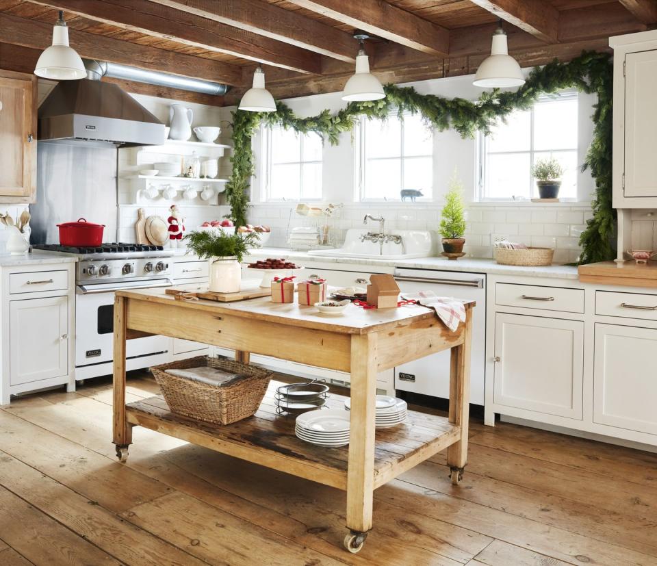 A Warm Wooden Kitchen