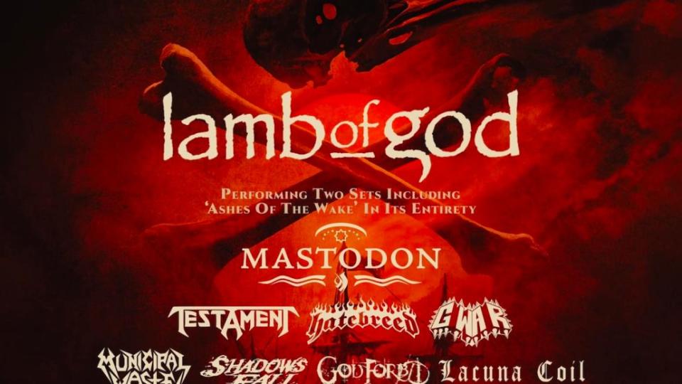 lamb of god tour cruise