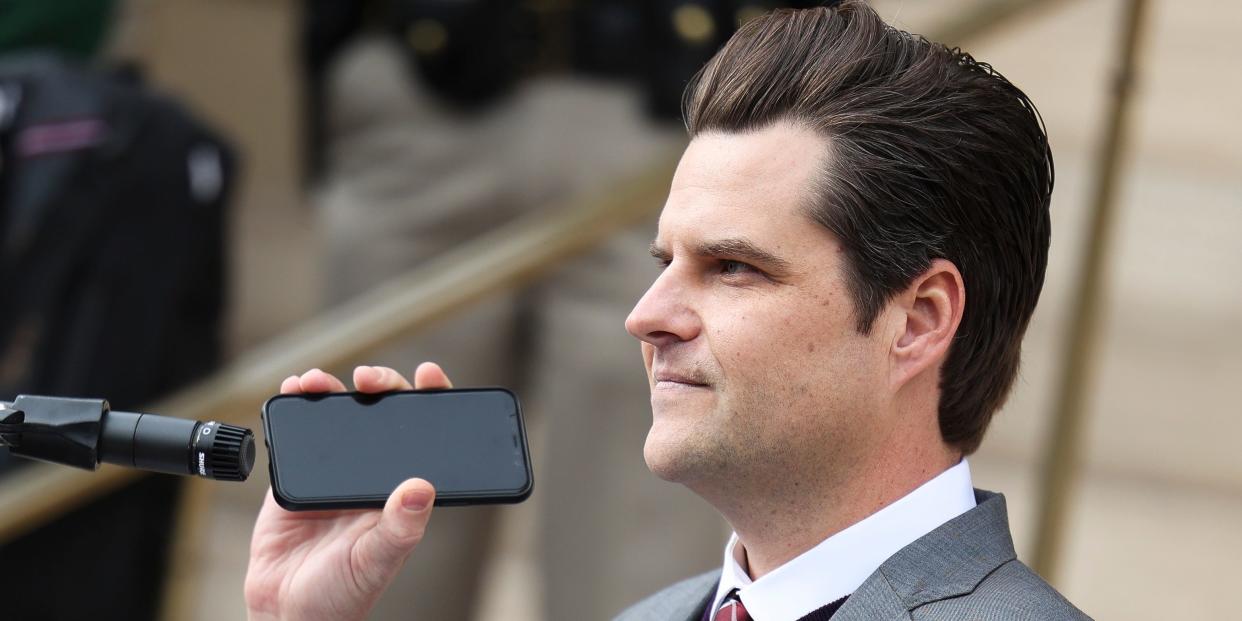 matt gaetz iphone