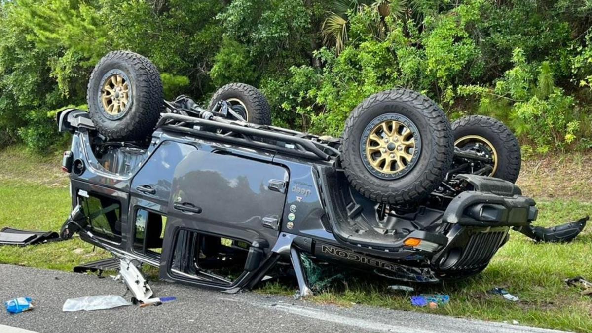 Florida Man Lifts Jeep To Save Baby