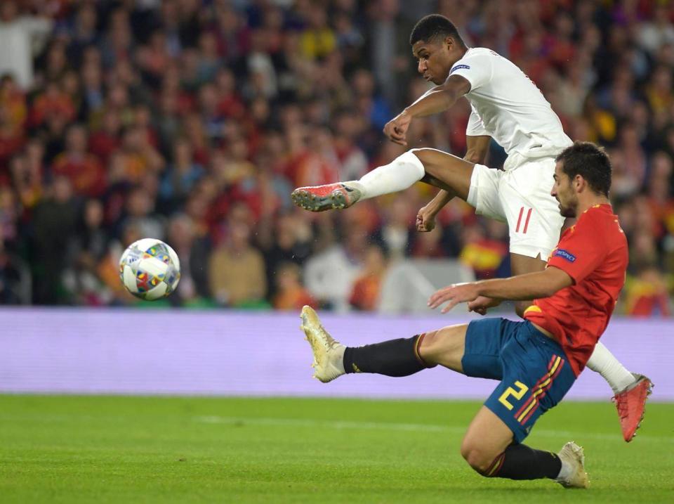 Marcus Rashford rediscovered his scoring touch (AFP/Getty)