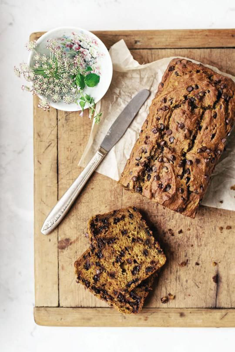 Chocolate Chip Pumpkin Loaf