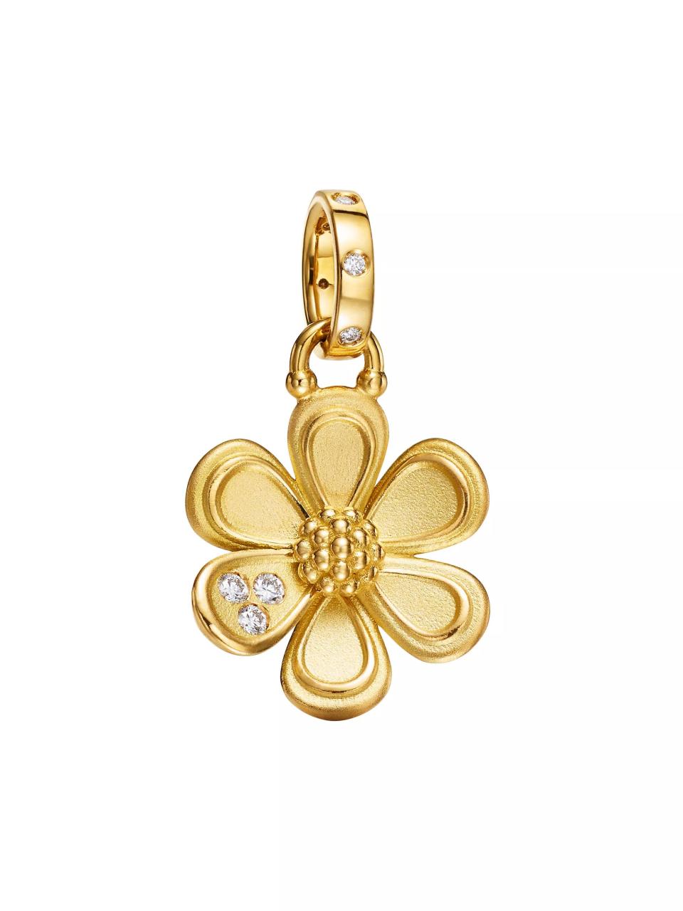 <p><a href="https://go.skimresources.com?id=74968X1525088&xs=1&url=https%3A%2F%2Fwww.saksfifthavenue.com%2Fproduct%2Ftemple-st.-clair-fj-golden-flower-18k-yellow-gold--amp--0.09-tcw-diamond-pendant-0400020817003.html%3Fdwvar_0400020817003_color%3DYELLOW%2520GOLD" rel="noopener" target="_blank" data-ylk="slk:Shop Now;elm:context_link;itc:0;sec:content-canvas" class="link ">Shop Now</a></p><p>Temple St. Clair Golden Flower Pendant</p><p>Saks Fifth Avenue </p><p>$2000.00</p>