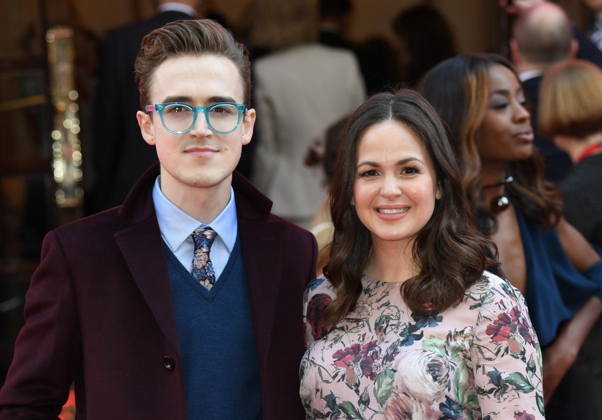 Tom and Giovanna Fletcher have been together since the age of 13. 