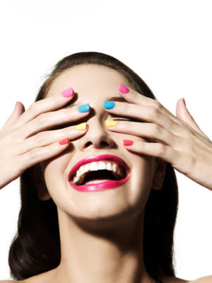 4. Nail colour should match your lipstick - false