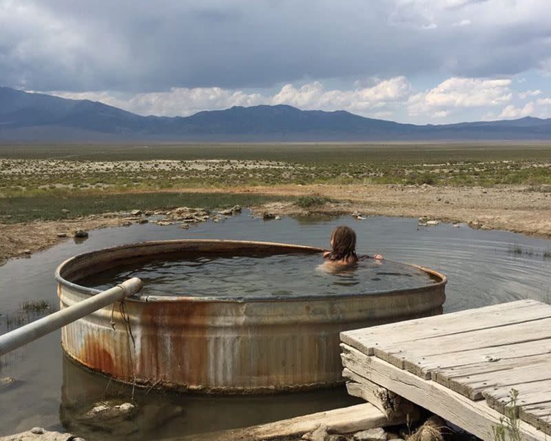 Spencer Hot Springs, Austin, Nevada