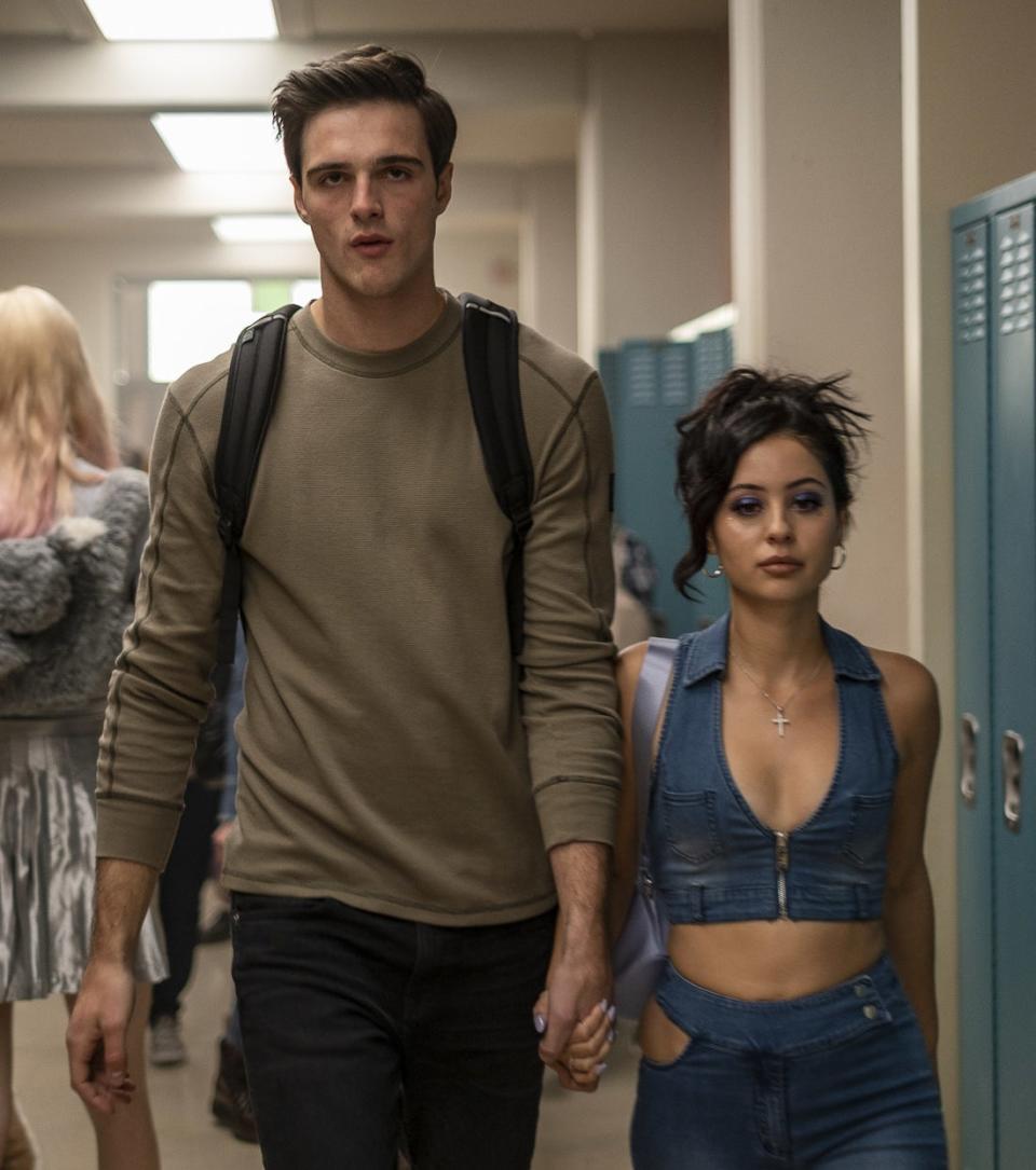 Jacob Elordi and Alexa Demie in Euphoria