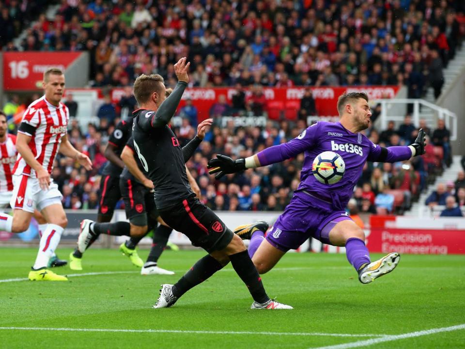 Jack Butland enjoyed a wonderful performance to keep a clean sheet (Getty)