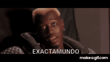 Wesley Snipes nods and says, "exactamundo."