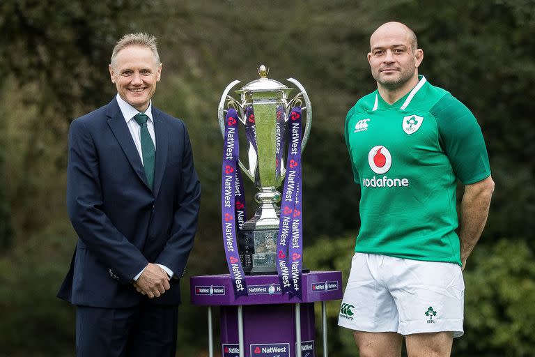 Joe Schmidt, en sus tiempos al frente de Irlanda