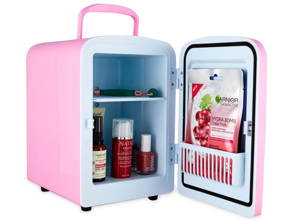 Pink beauty fridge