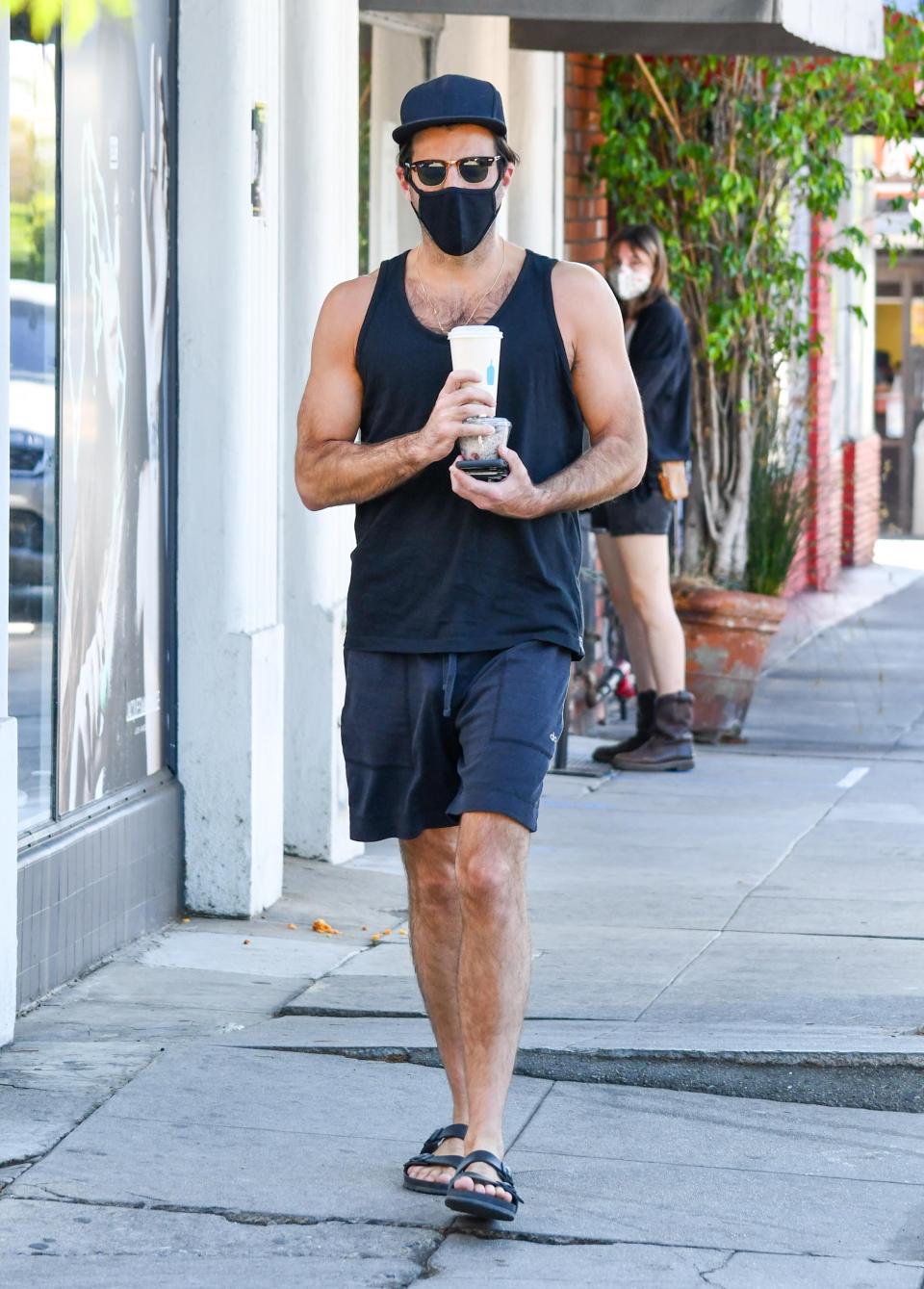 Zachary Quinto in Los Angeles, October 12, 2020.