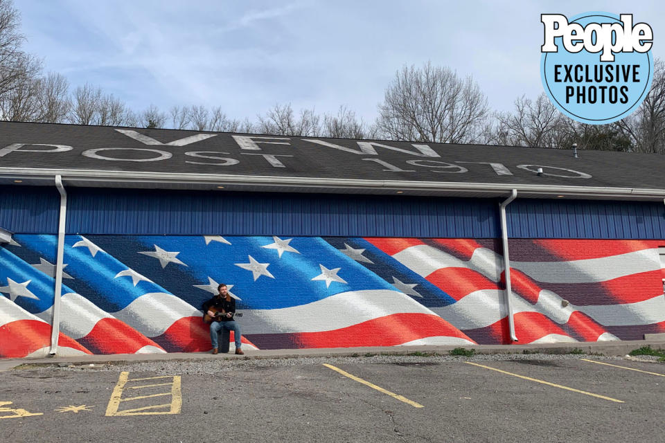 <p>The post's exterior has a massive flag mural, painted by artist Scott LoBaido, who's created similar murals at veterans' posts in all 50 states. When I'm back on the road touring, I'll definitely be visiting other posts, and I'll look forward to seeing more of these murals.</p>