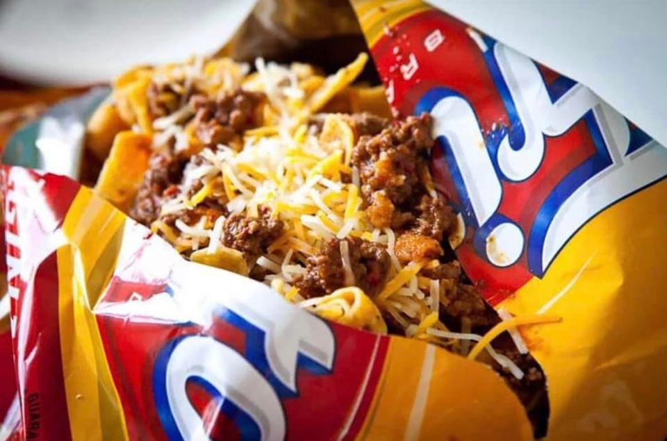 The Frito Pie is a customer favorite available from the CEJO Food Truck. 