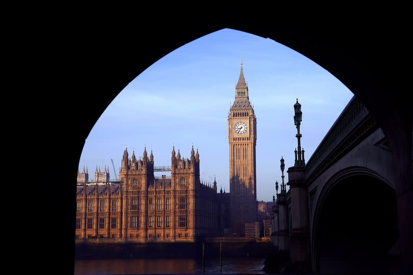 The Houses of Parliament in London