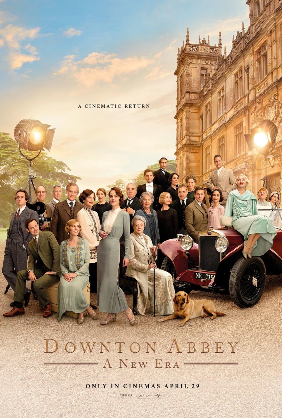 downton abbey a new era, poster