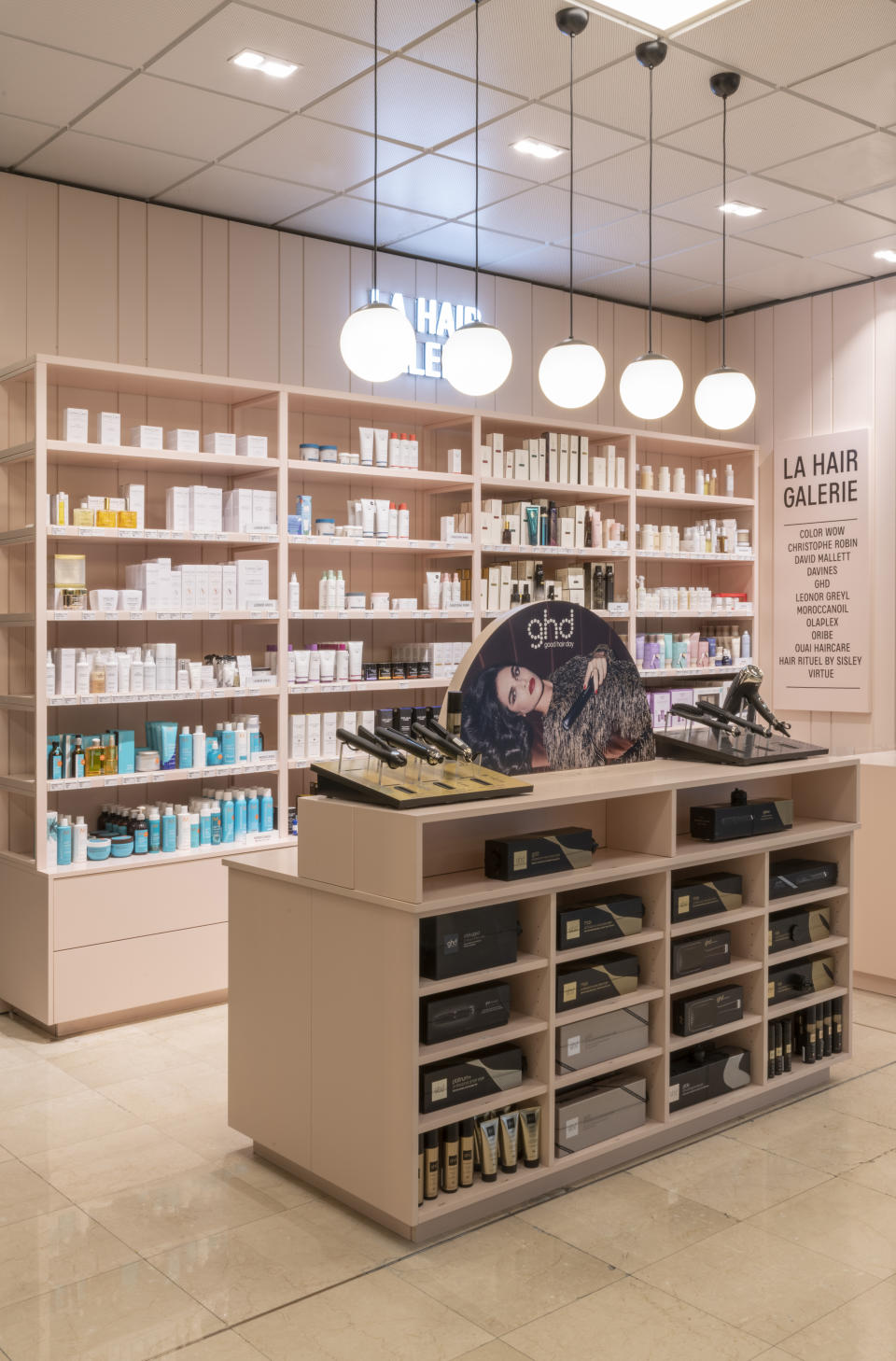 La Hair Galerie at Galeries Lafayette - Credit: Courtesy of Galeries Lafayette