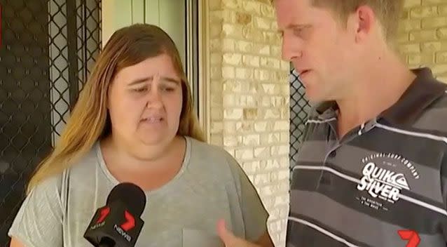 This couple helped rescue the little boy. Photo: 7 News