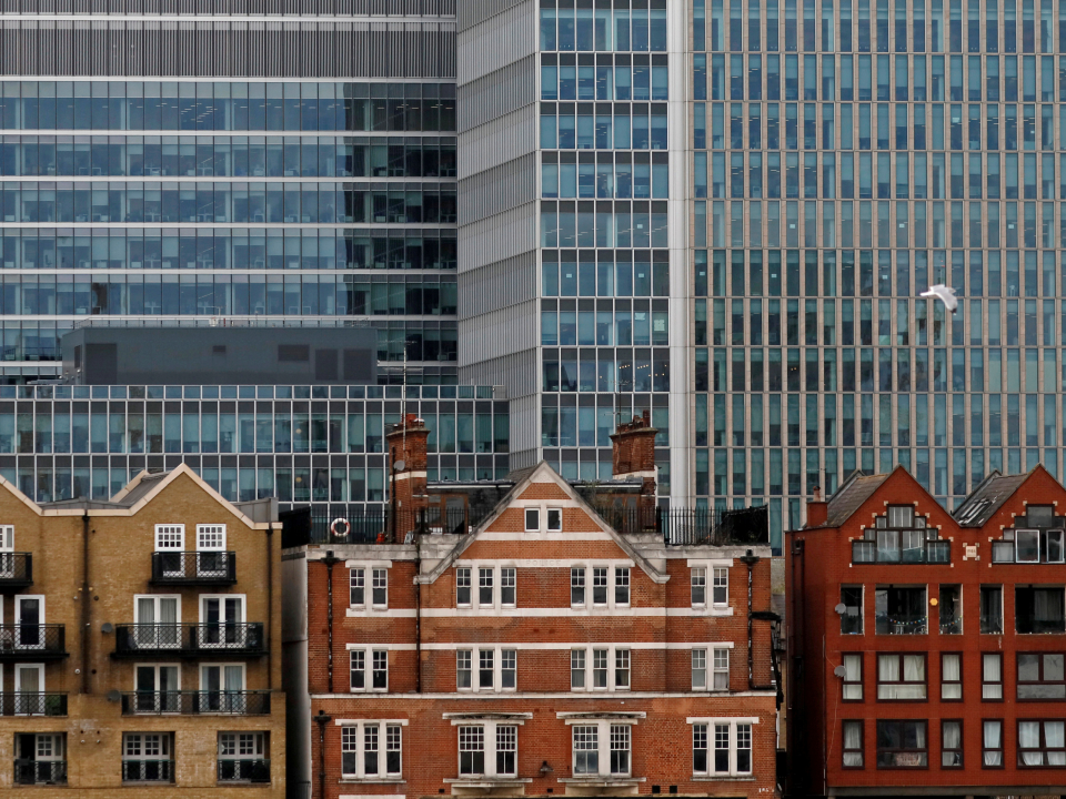 apartment buildings skyscrapers