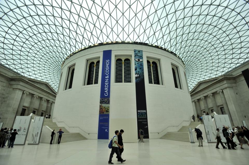 General view of the interior of the British Museum (PA Archive)