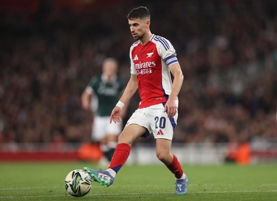 Jorginho in action for Arsenal (Photo by Ryan Pierse/Getty Images)