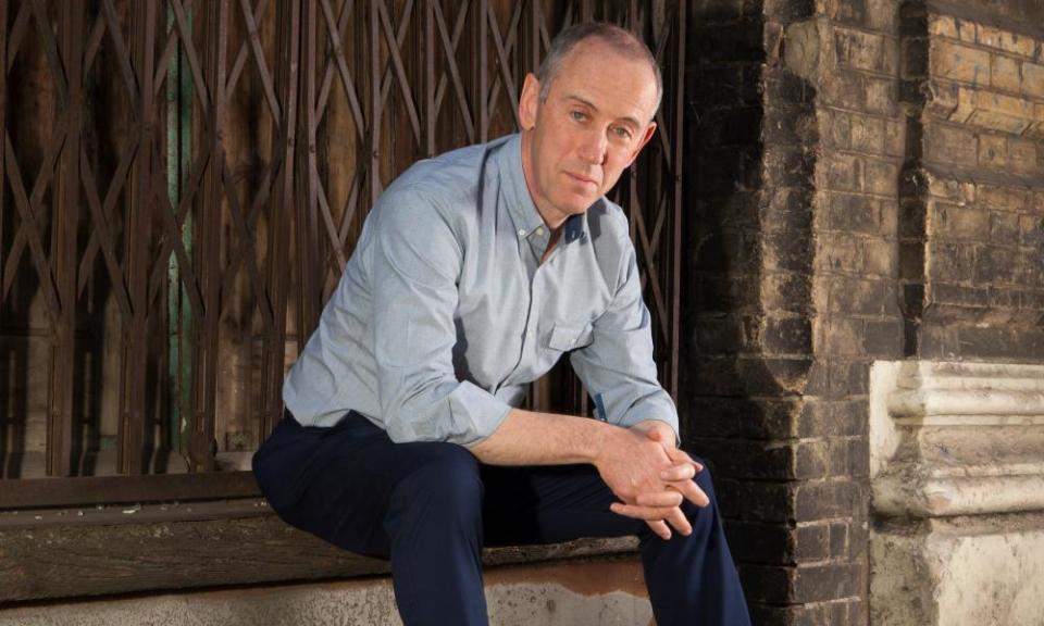 Theatre director Nicholas Hytner posing for a portrait