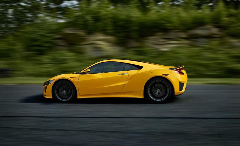 View Photos of the 2020 Acura NSX in Indy Yellow Pearl