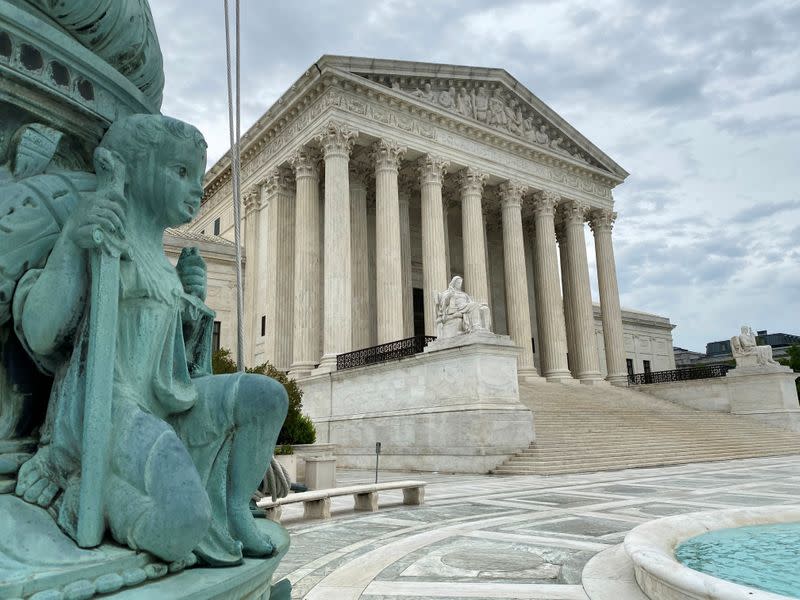 A general view of the United States Supreme Court in Washington