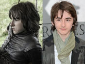 <b>Isaac Hempstead-Wright (Bran Stark)</b><br><br> He stands! Other than that, Isaac Hempstead-Wright in real life is pretty much a ringer for Bran Stark.