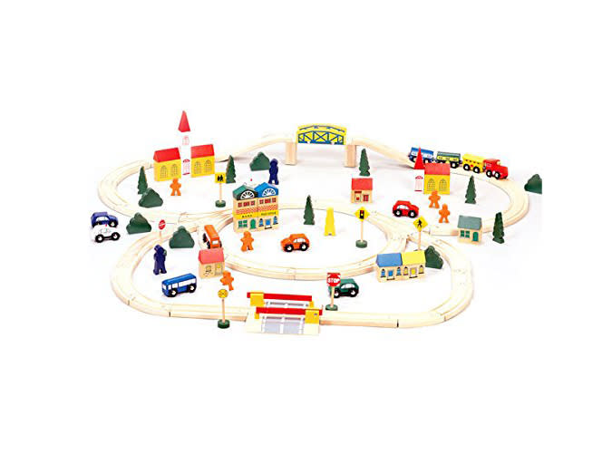 Wooden Train Set