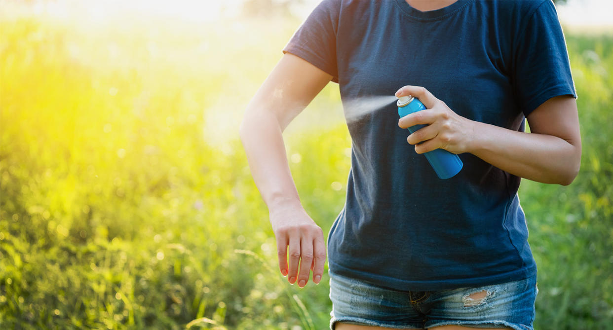 Mosquito bites in summer. (Getty Images)