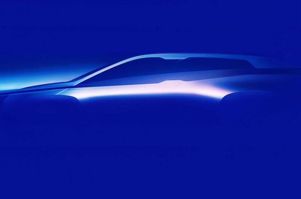 BMW 2025年式旗艦電動車iNEXT提前曝光，股東年會釋出首張預告圖