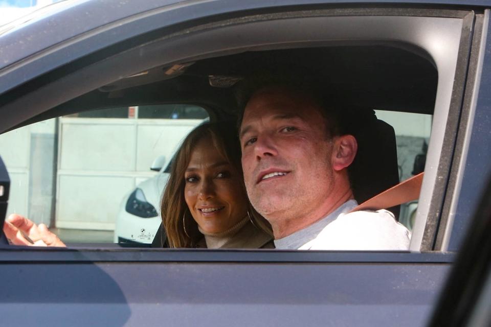 <p>BACKGRID</p> Jennifer Lopez and Ben Affleck in the Los Angeles area on May 19, 2024