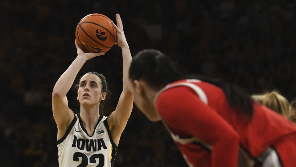 Clark has been credited with helping to increase women's basketball's audience. - Cliff Jette/AP