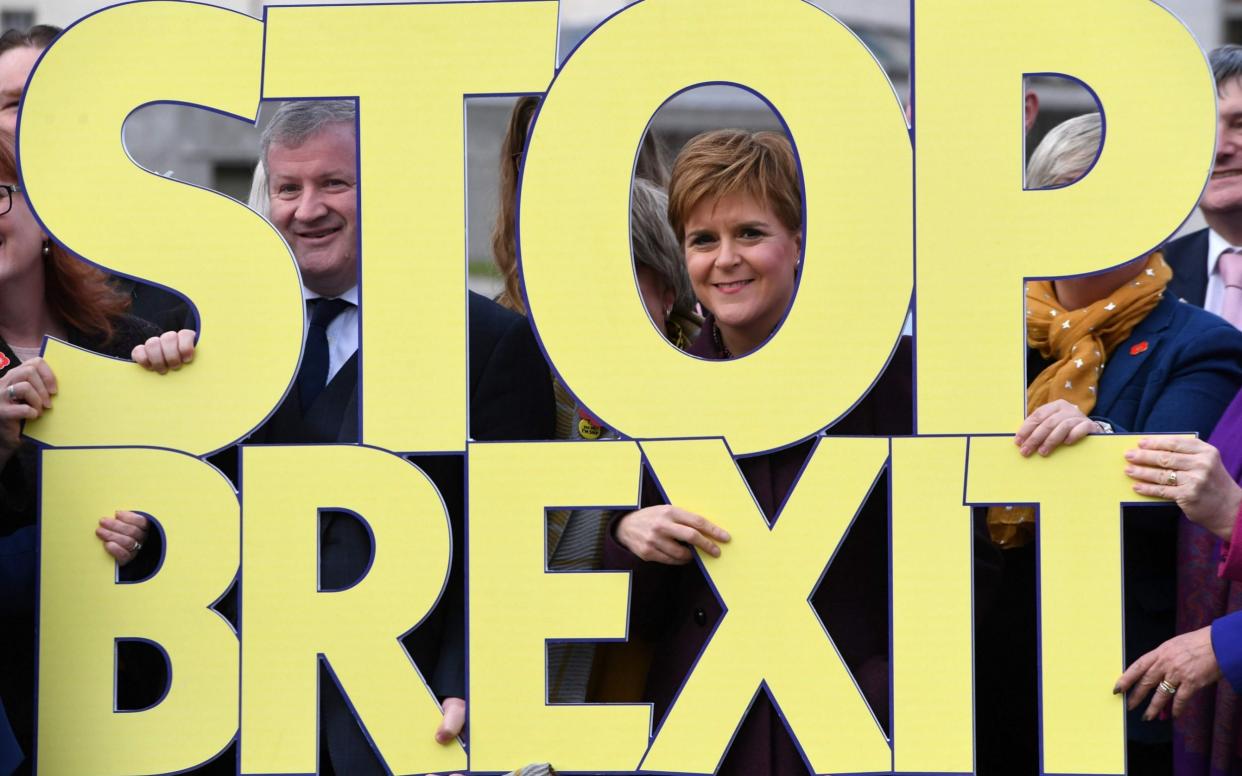 The First Minister has campaigned against Brexit - ANDY BUCHANAN/AFP