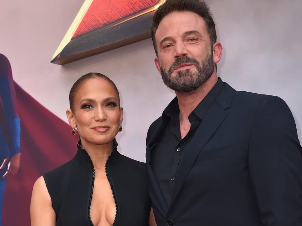 Jennifer Lopez and Ben Affleck at the LA premiere of "The Flash" in June 2023.