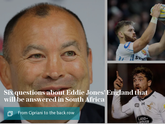 Six questions about Eddie Jones' England that will be answered in South Africa