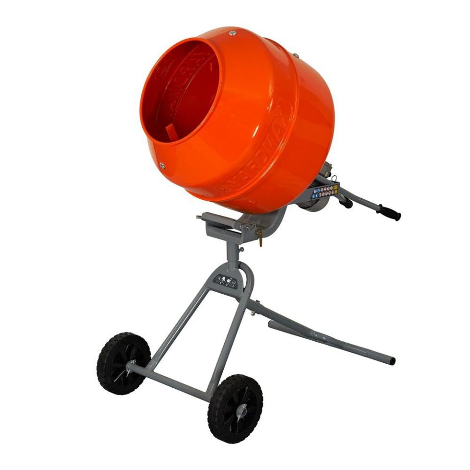 YARDMAX 5-cu ft concrete mixer 5-cu ft 0.275-HP Cement Mixer