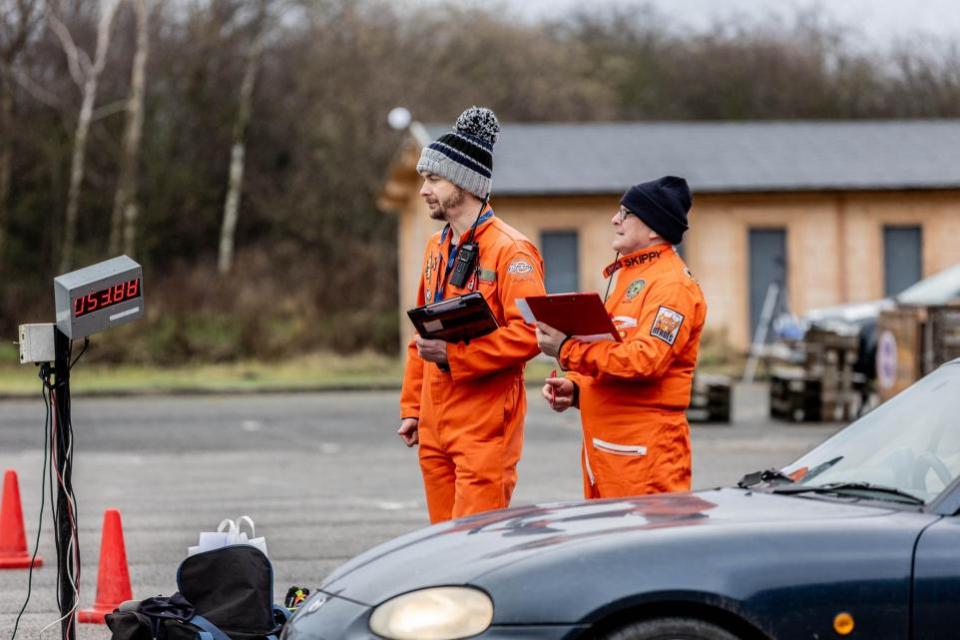 The Northern Echo: Plum Pudding Auto Test run by Hartlepool and Districk Motor Club