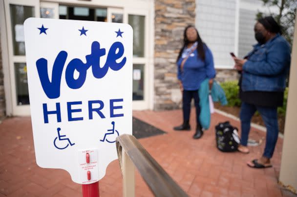 PHOTO: People wait to vote in Charlotte, N.C., Nov.5, 2022. (Sean Rayford/Getty Images)