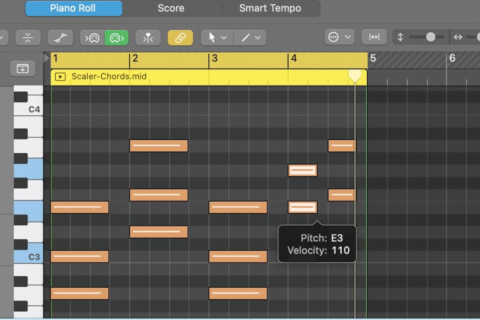 Logic Pro MIDI