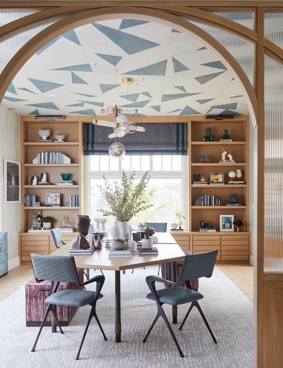 3) Dining Room: Salle d’Etude by Kelly Hohla Interiors