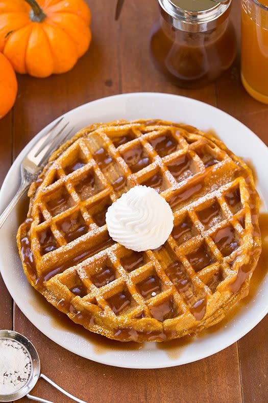 Pumpkin Waffles