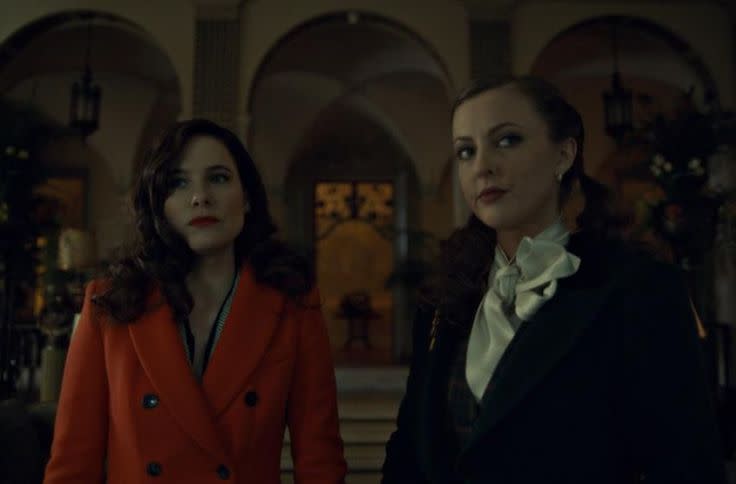 photo of margot and alana from hannibal tv show bisexual representation