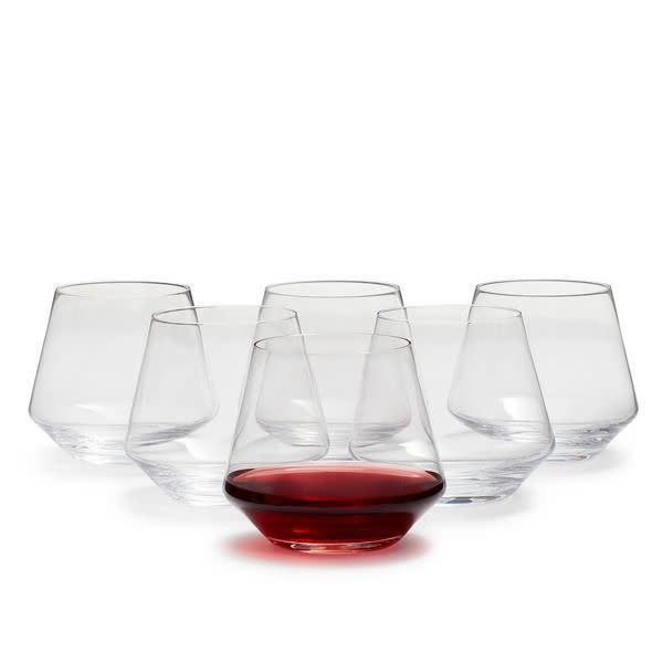 Puro Stemless Red Wine Glass