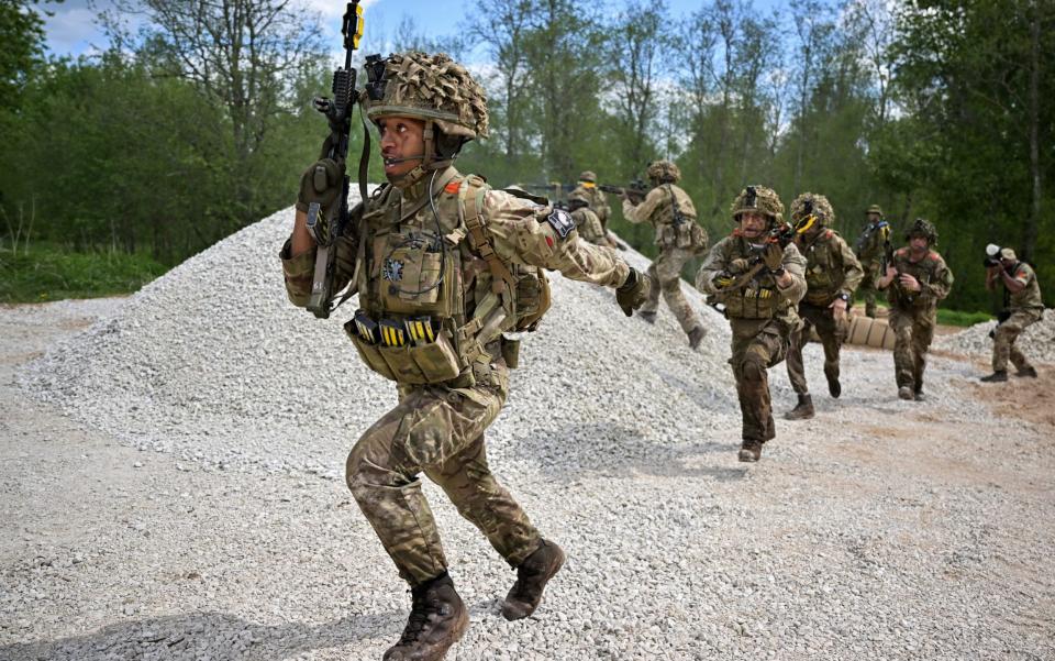 British Troops Take Part In Exercise Hedgehog In The Baltics - Getty Images Europe/Jeff J Mitchell